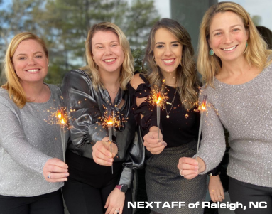 Team photo of NEXTAFF of Raleigh staffing agency