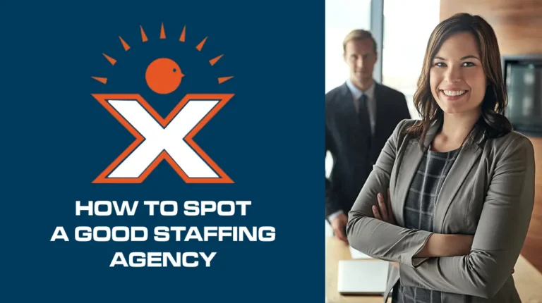 How to spot a good staffing agency